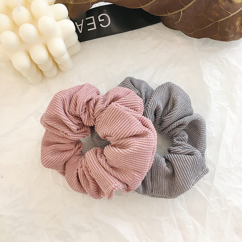 New Style Headband Corduroy Headband Autumn And Winter Cloth Pure Color