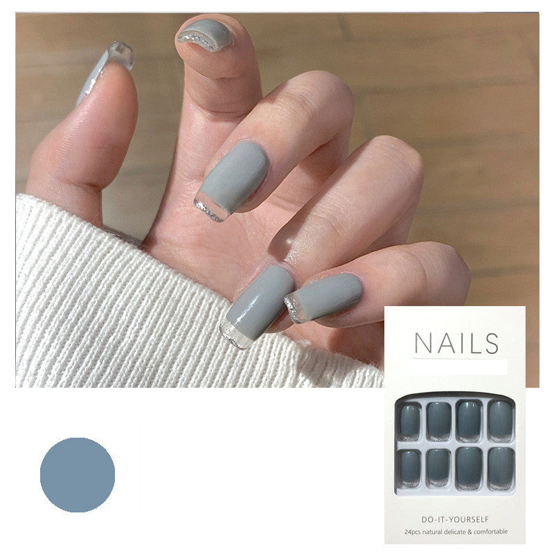 Autumn Winter Web Celebrity Nail Patch Nail Piece False Nail