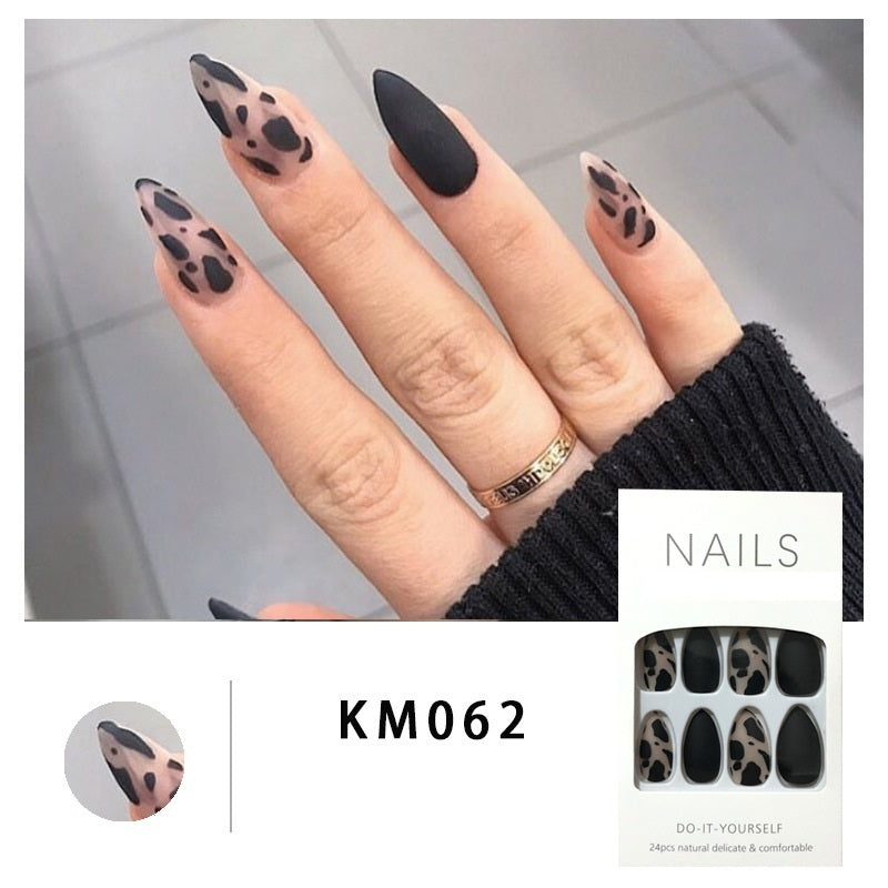 Autumn Winter Web Celebrity Nail Patch Nail Piece False Nail