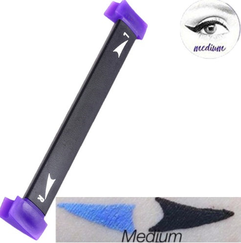 Double tête joint Eyeliner costume 3 et 1 belles outils de maquillage.