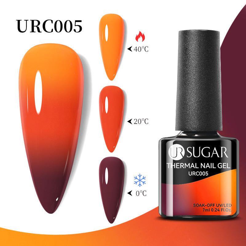 Autumn And Winter New Temperature Change UV Polish Cold And Warm Gradient Nail Glue