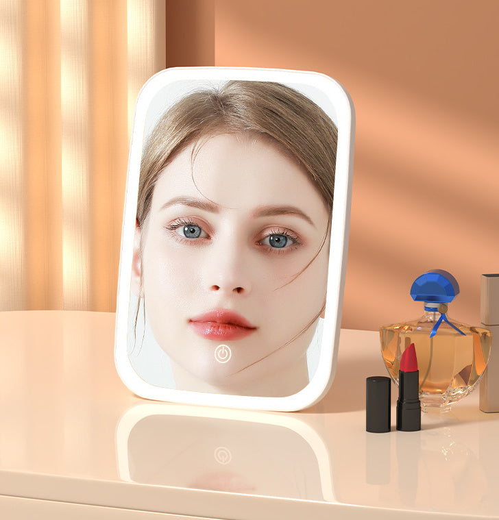 Desktop Cosmetic Mirror LED Light Luminous Mirror