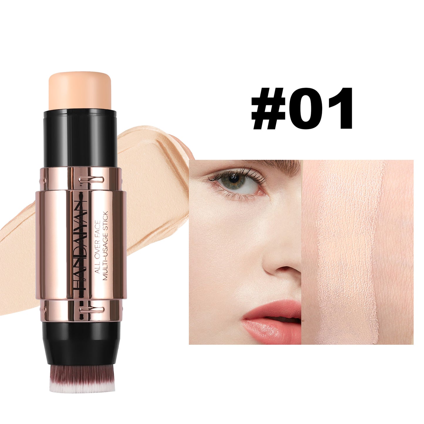 Double-headed Highlight Contour Stick Natural Three-dimensional