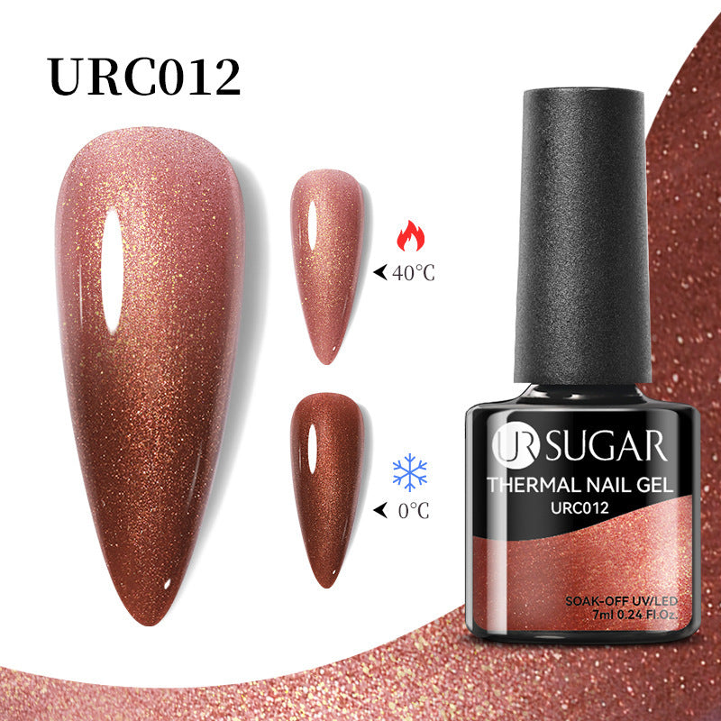 Autumn And Winter New Temperature Change UV Polish Cold And Warm Gradient Nail Glue