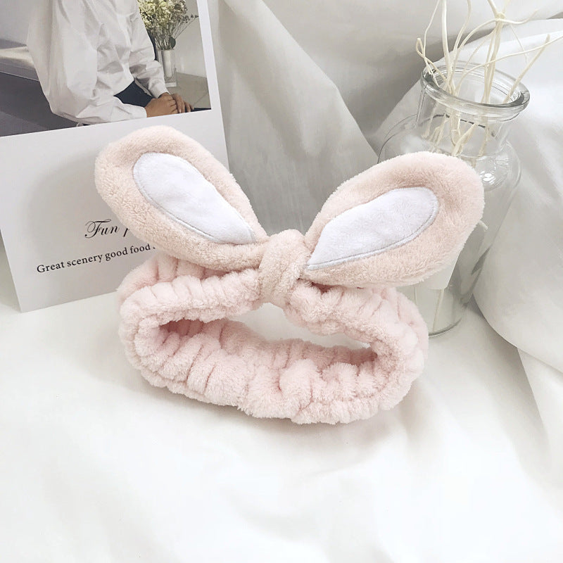 Rabbit Ears Face Wash Headband Female Headband