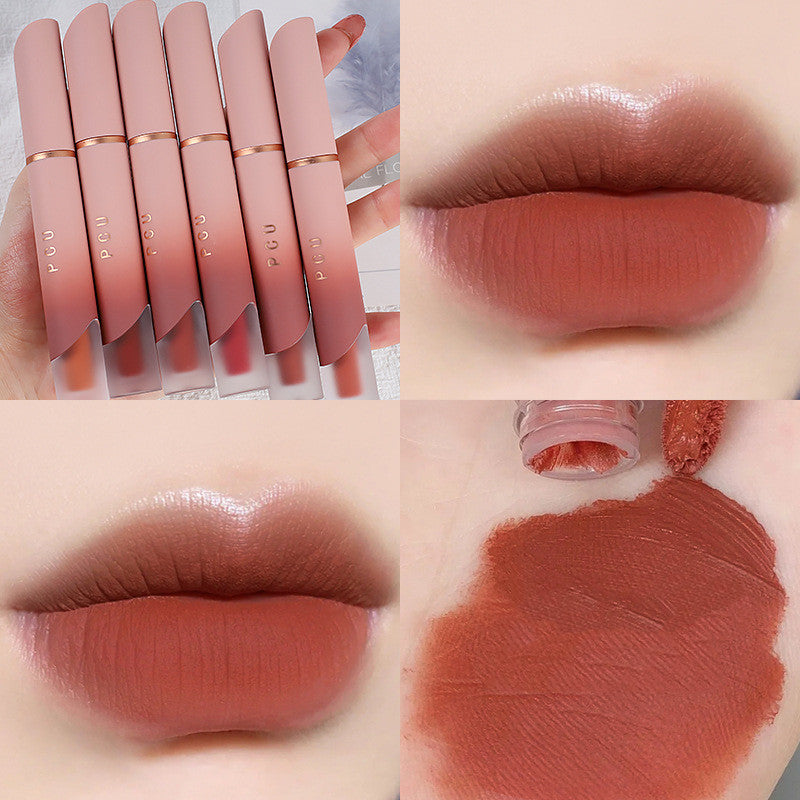 Rouge à lèvres et joues Blush mat antiadhésif blanc