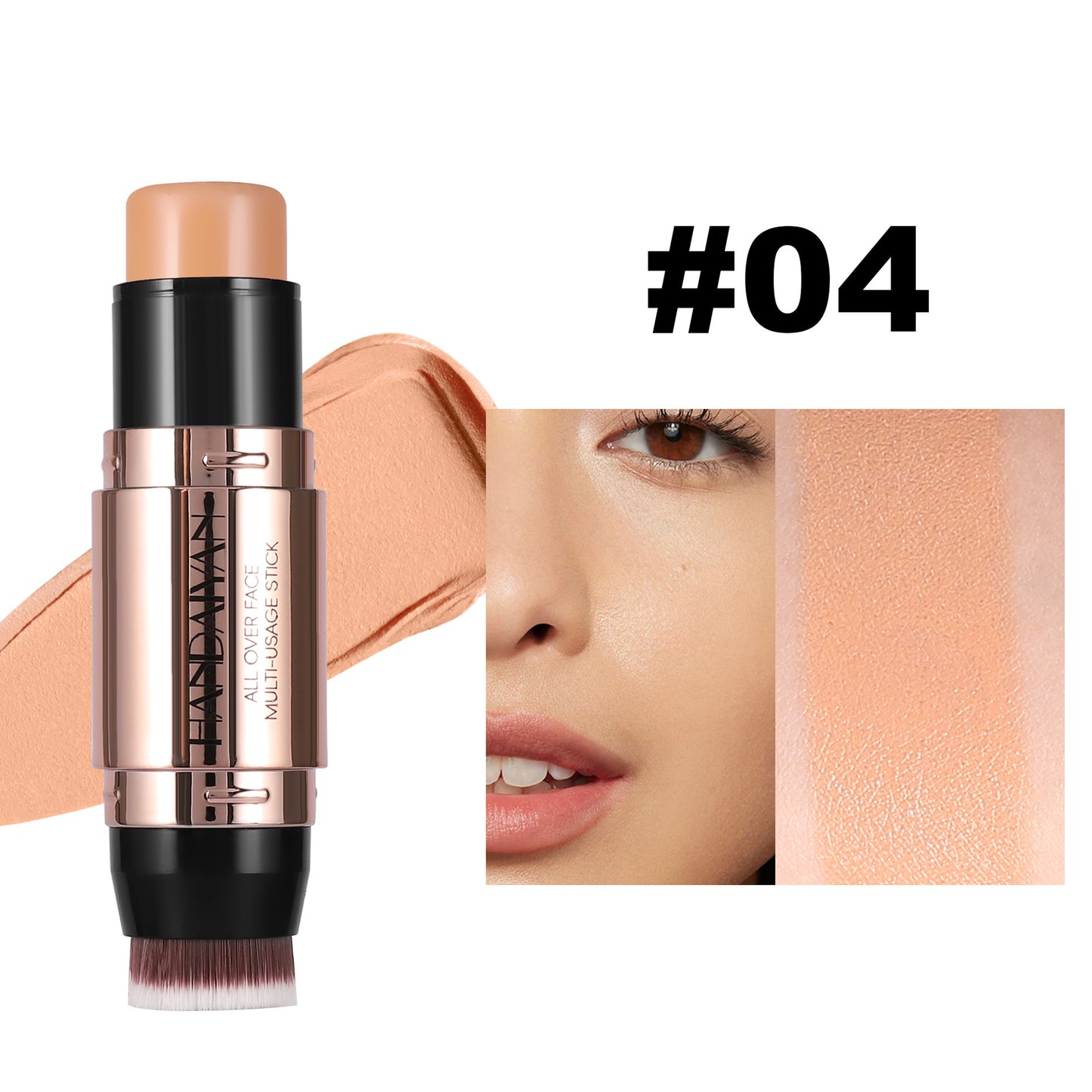 Double-headed Highlight Contour Stick Natural Three-dimensional