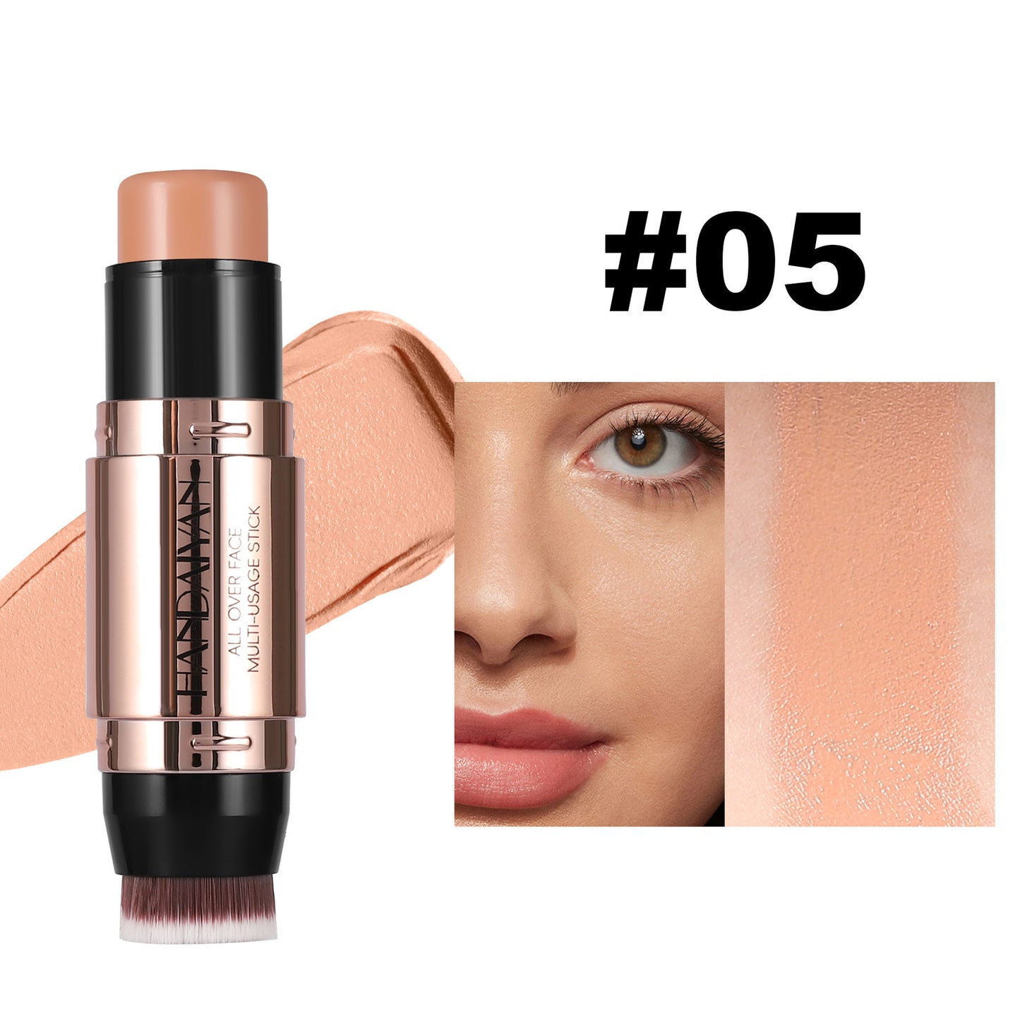 Double-headed Highlight Contour Stick Natural Three-dimensional