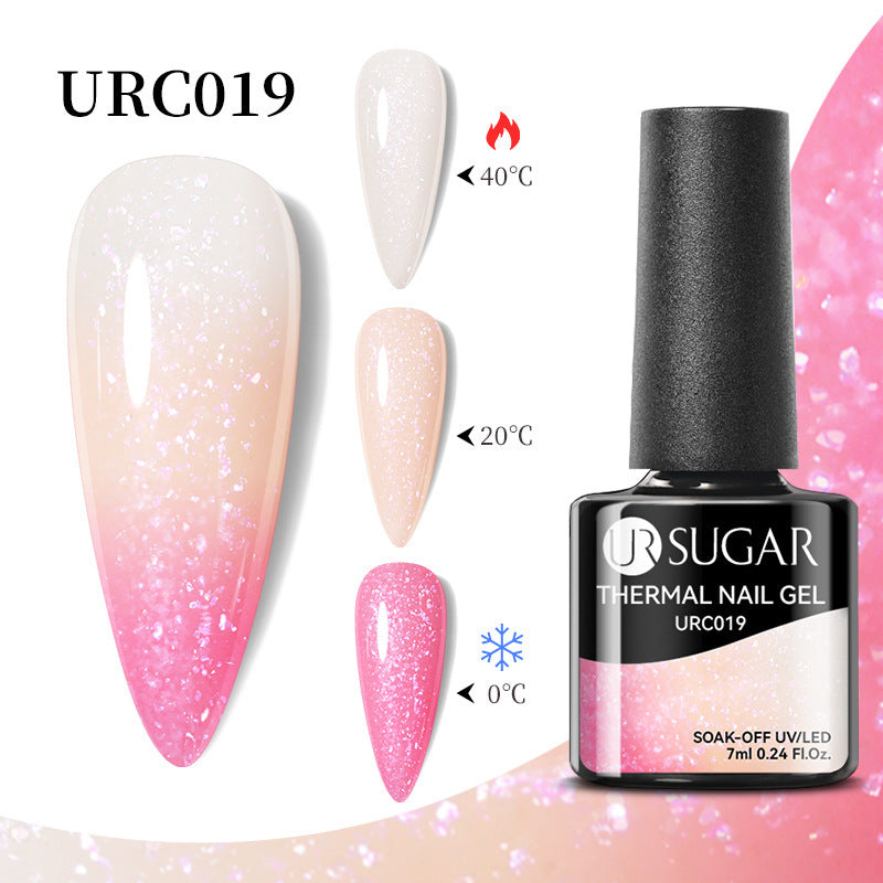 Autumn And Winter New Temperature Change UV Polish Cold And Warm Gradient Nail Glue