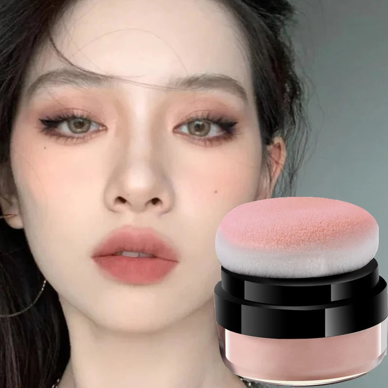 Matte Blush Makeup Palette 4 Colors Waterproof Lasting Mineral Cheek Cream Red Rouge Natural Blush Powder Tint Facial Cosmetics