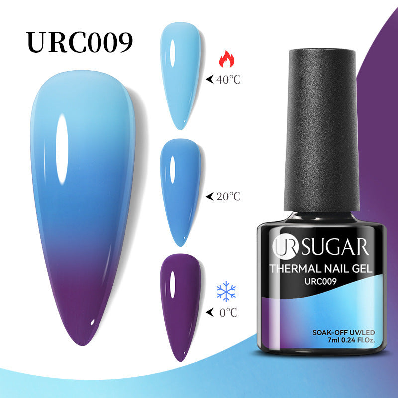 Autumn And Winter New Temperature Change UV Polish Cold And Warm Gradient Nail Glue