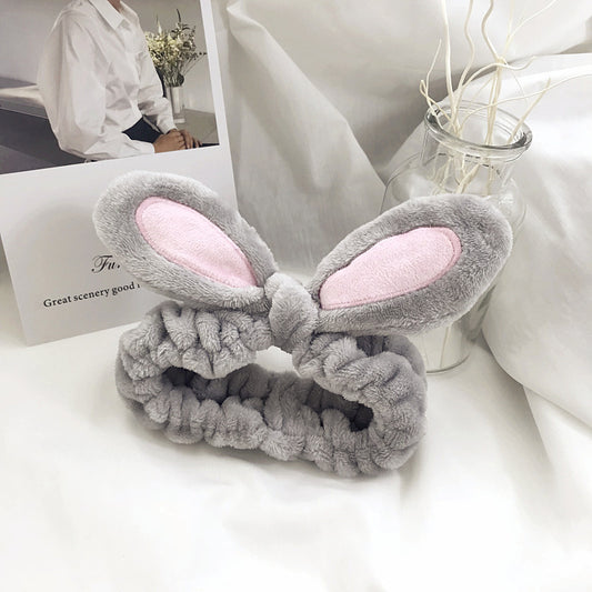 Rabbit Ears Face Wash Headband Female Headband