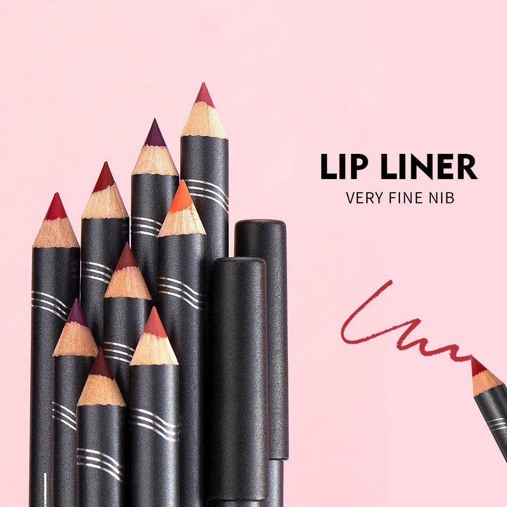 Fashionable Matte Finish Non-fading Lip Liner