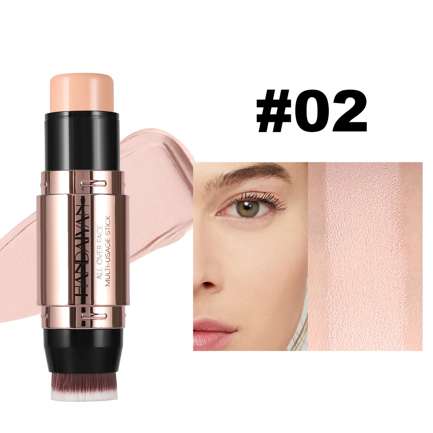 Double-headed Highlight Contour Stick Natural Three-dimensional