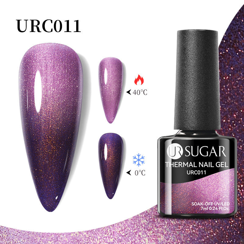 Autumn And Winter New Temperature Change UV Polish Cold And Warm Gradient Nail Glue